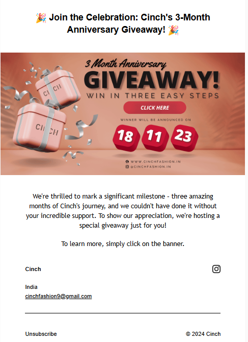 Interactive Giveaways